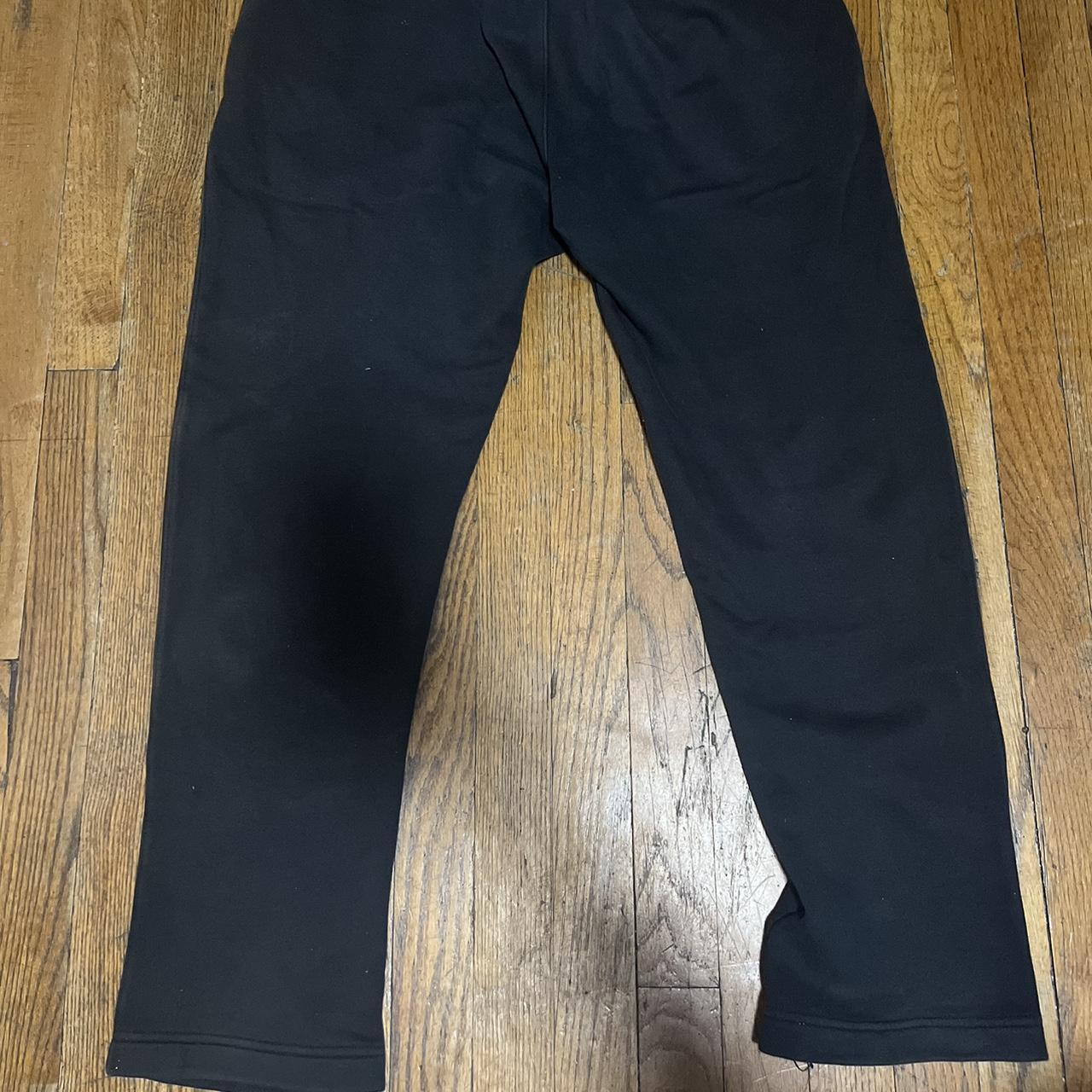 Black Nike Sweatpants. (Baggy) Size - L Nice Fade to - Depop