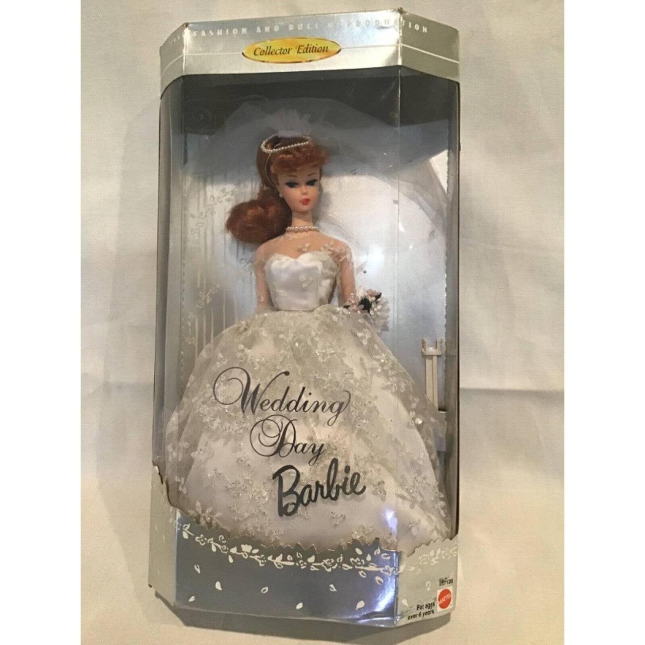 NIB This Collector Edition, “Wedding Day Barbie”... - Depop