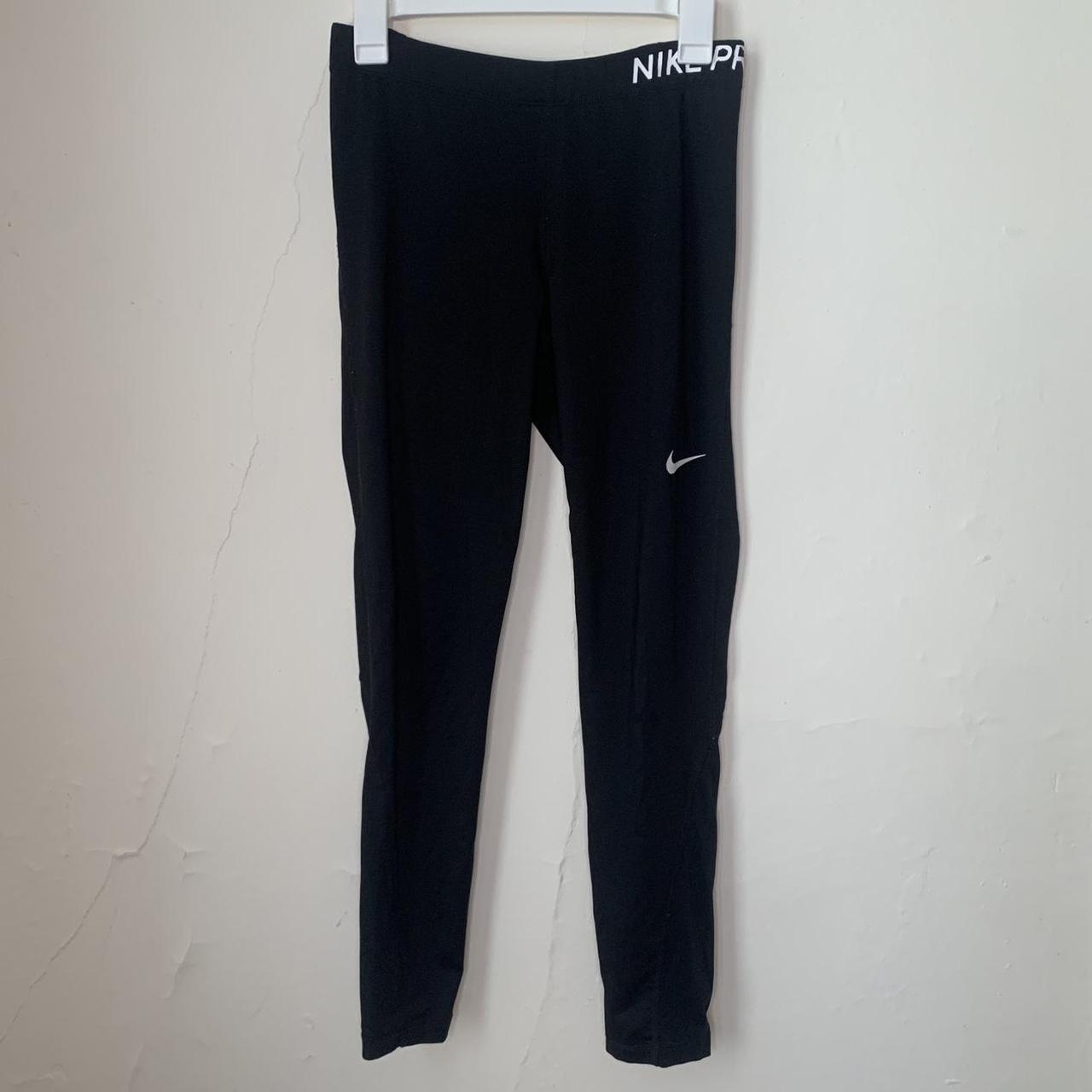 womens nike pro black leggings