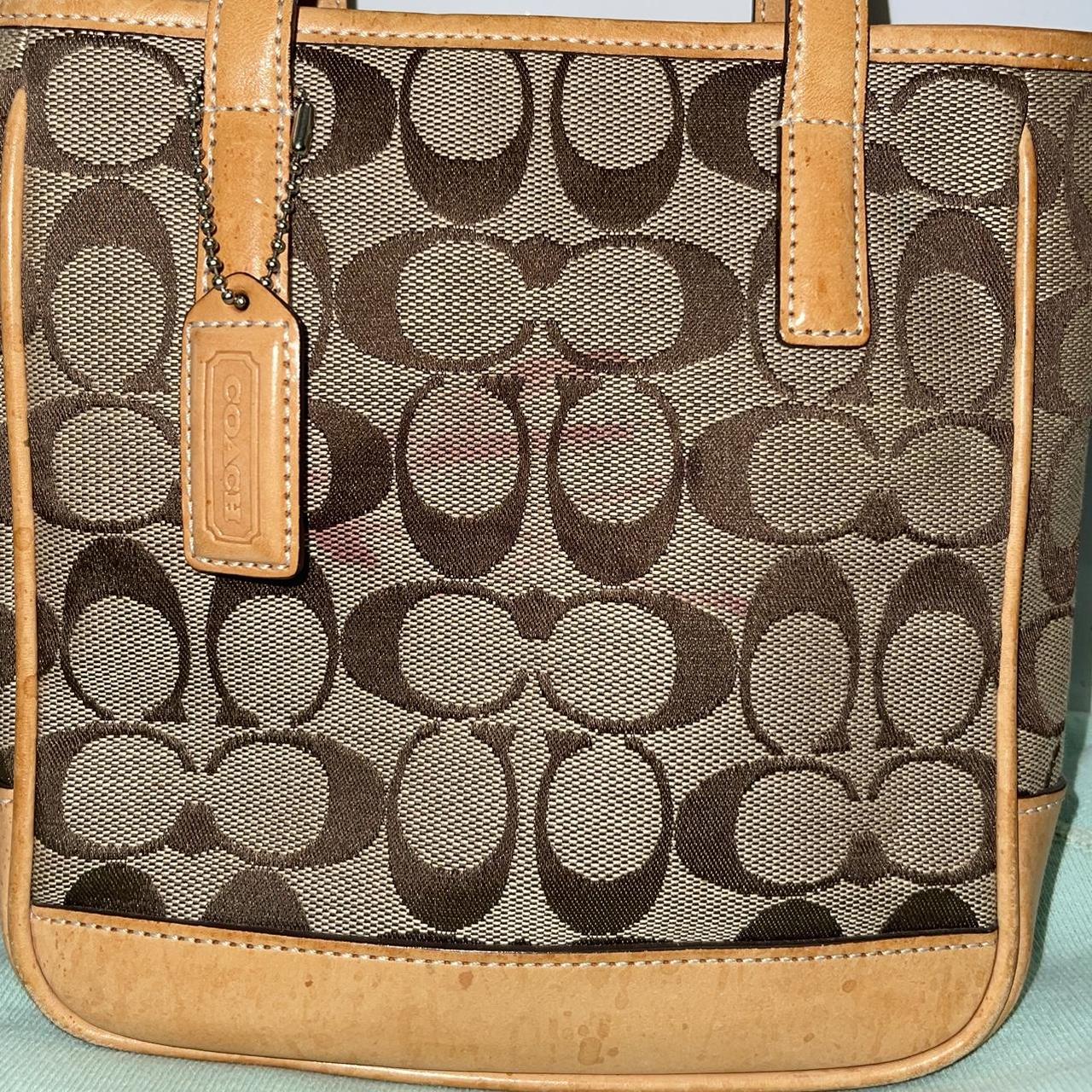 Coach Vintage good Signature Mini Lunch Tote 6087 in Dark Brown