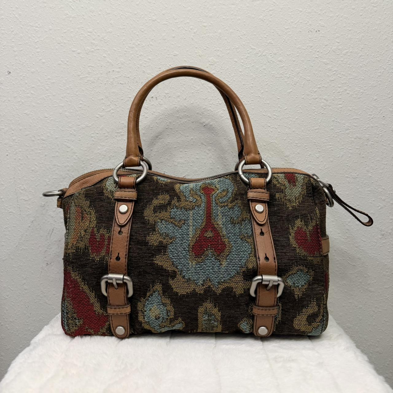 Fossil Women's Satchels - Tan/Multi – FOSSIL VTG … - image 4