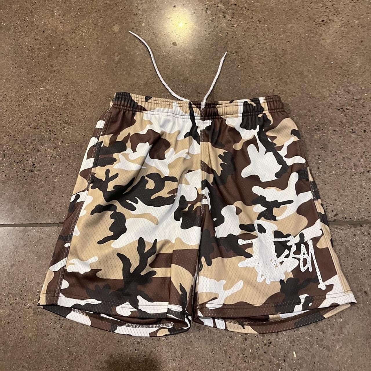 Stussy camp shorts #stussy #shorts #camo # summer - Depop