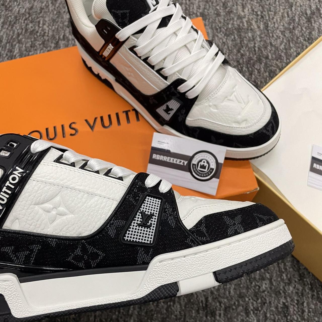 Louis Vuitton LV Trainer Maxi Sneaker Orange - Depop