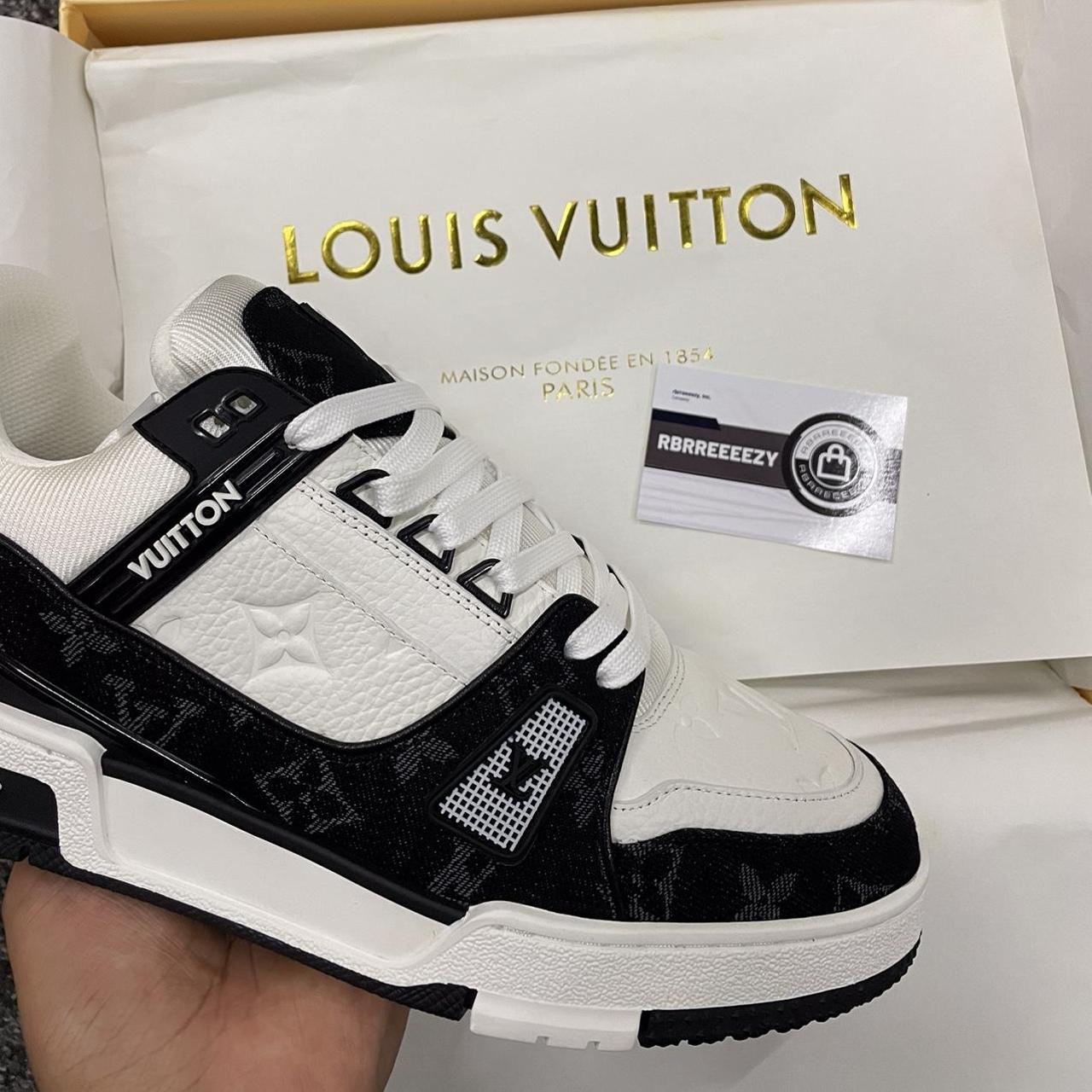 LV Louis Vuitton Trainers Brand New - Depop