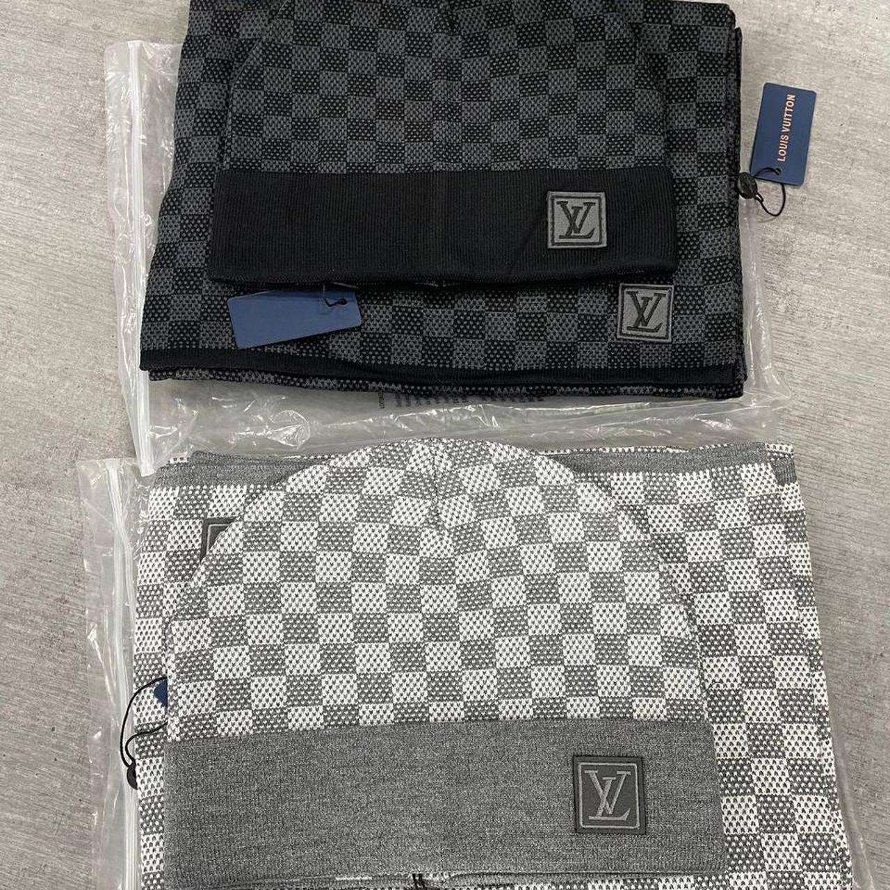 LV Louis Vuitton Beanie and Scarf set Brand new... Depop