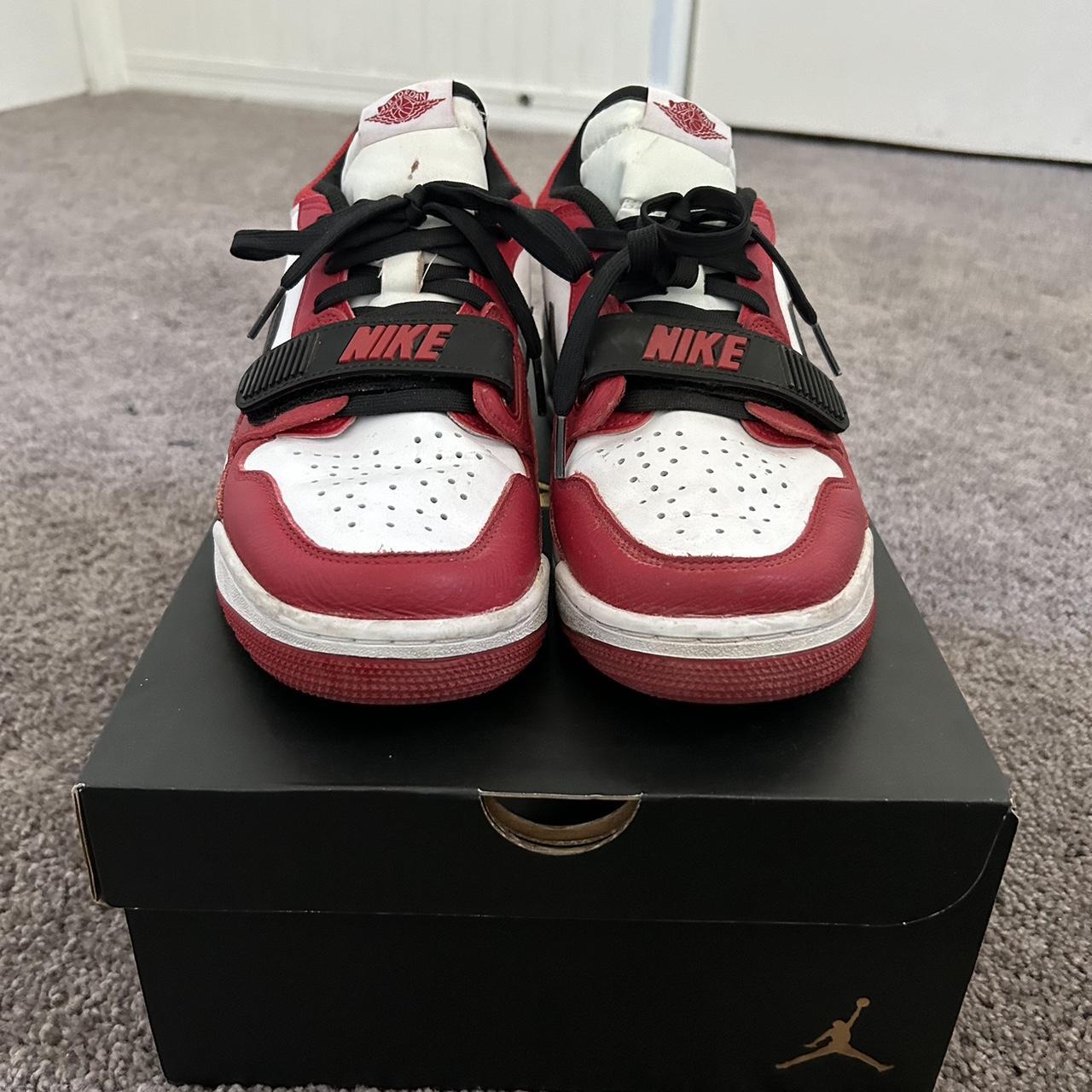 air jordan legacy 312 black red