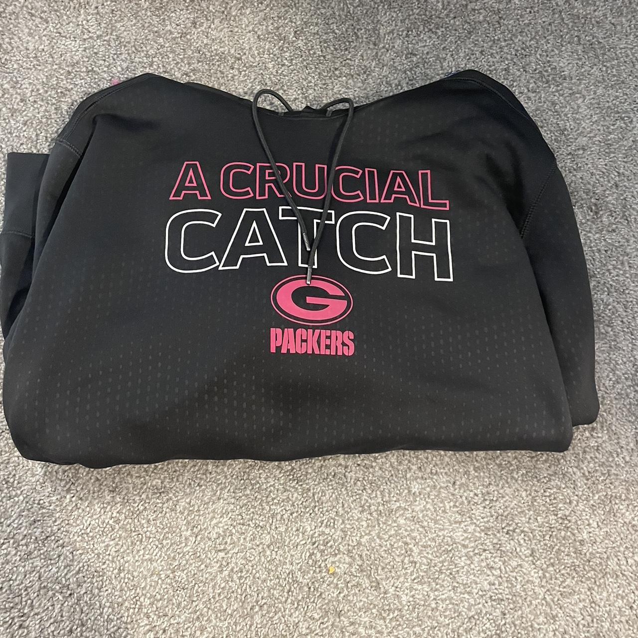 Crucial catch sweatshirt packers hot sale