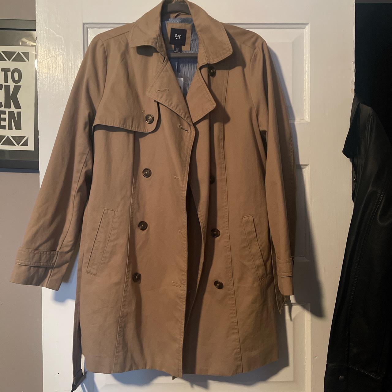 Gap factory trench sale coat