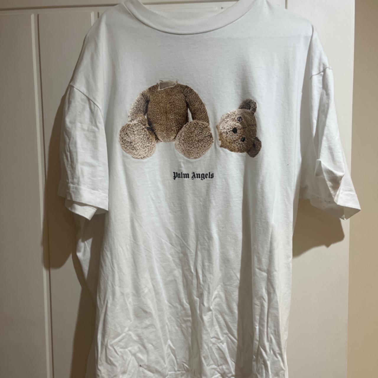 Palm angels teddy bear t shirt - Depop