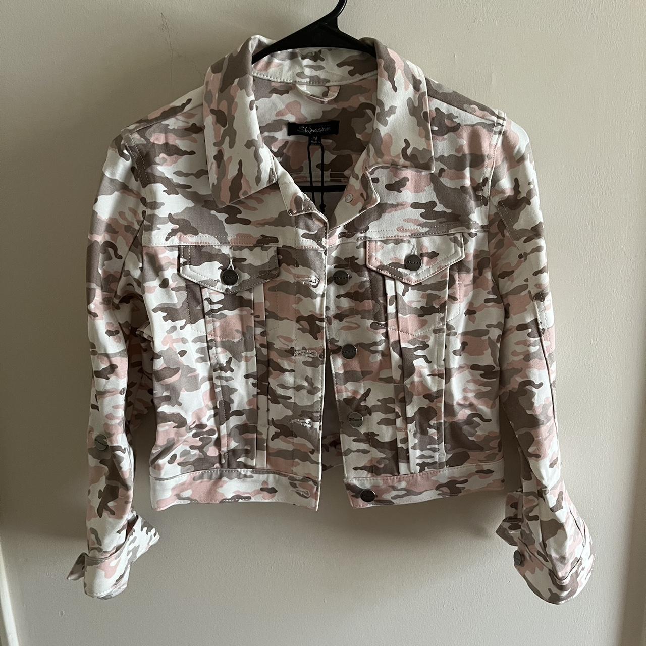 Pink army fatigue jacket sale