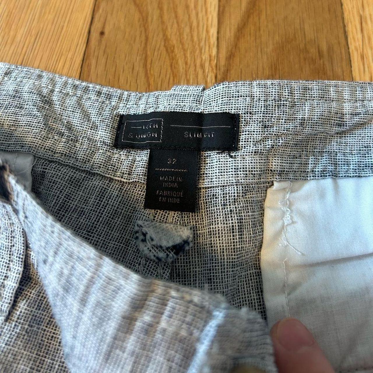 Source Unknown Men's Shorts - Grey/White - 32" – … - image 5