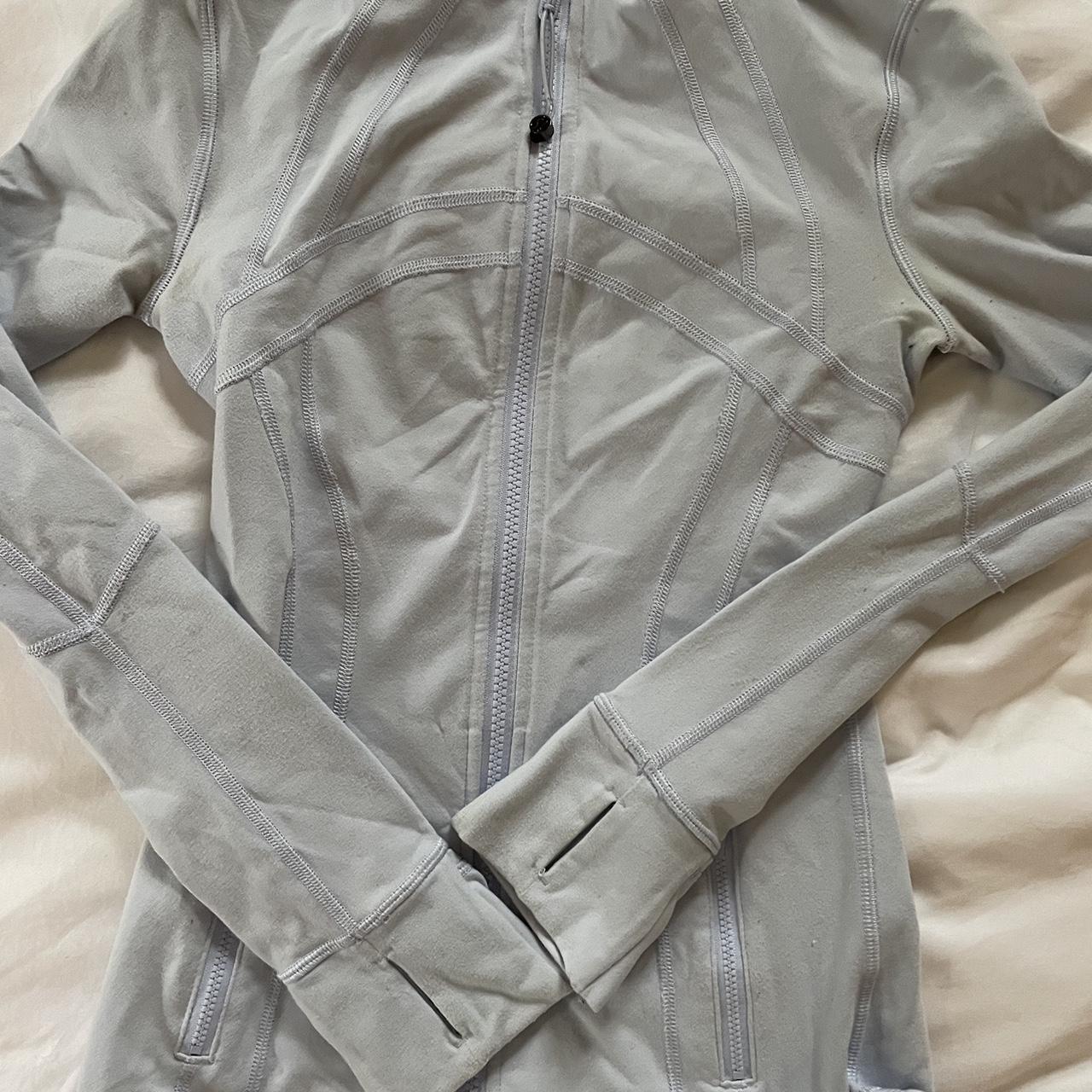 Lululemon pastel blue define jacket size... Depop