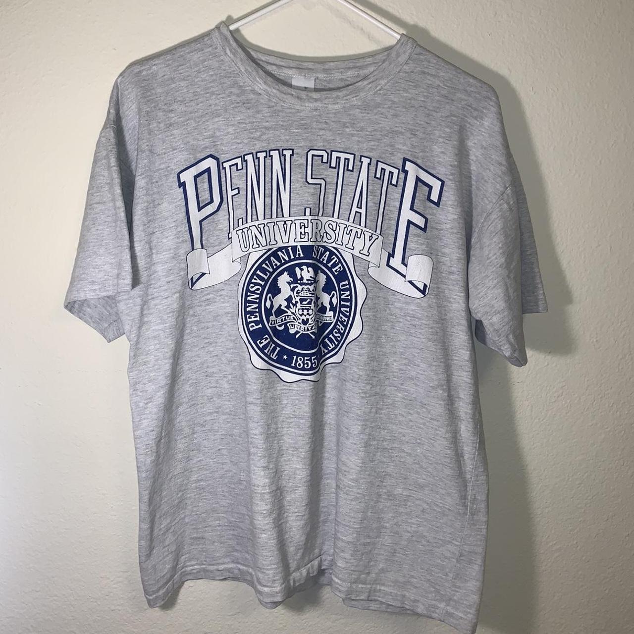 Vintage Penn State Tee Single Stitched Tag faded... - Depop