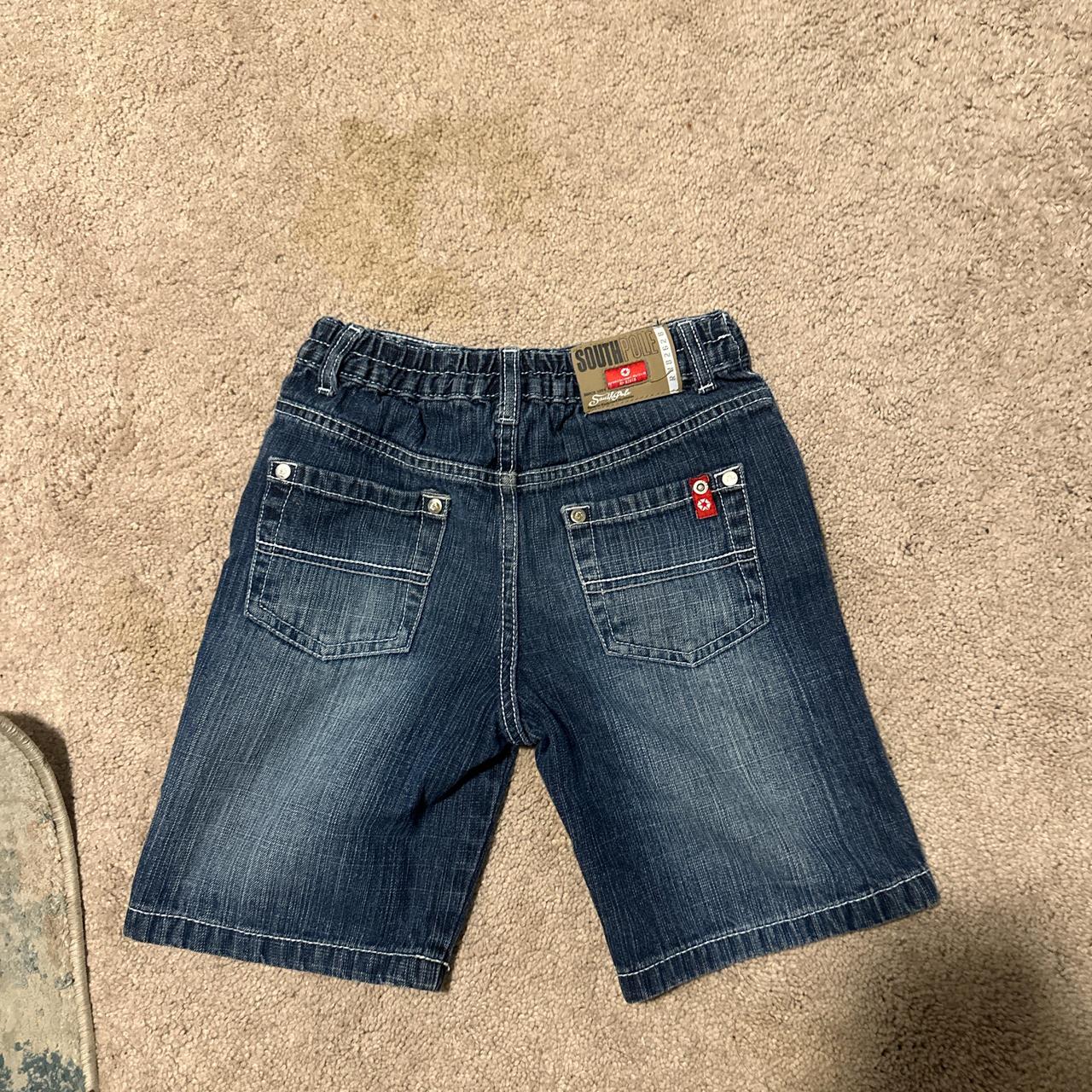 Y2K Baby’s SouthPole baggy jorts denim shorts... - Depop