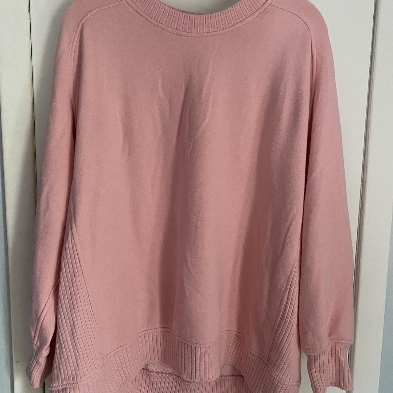 Aerie sweatshirt Light pink Good condition, only... Depop