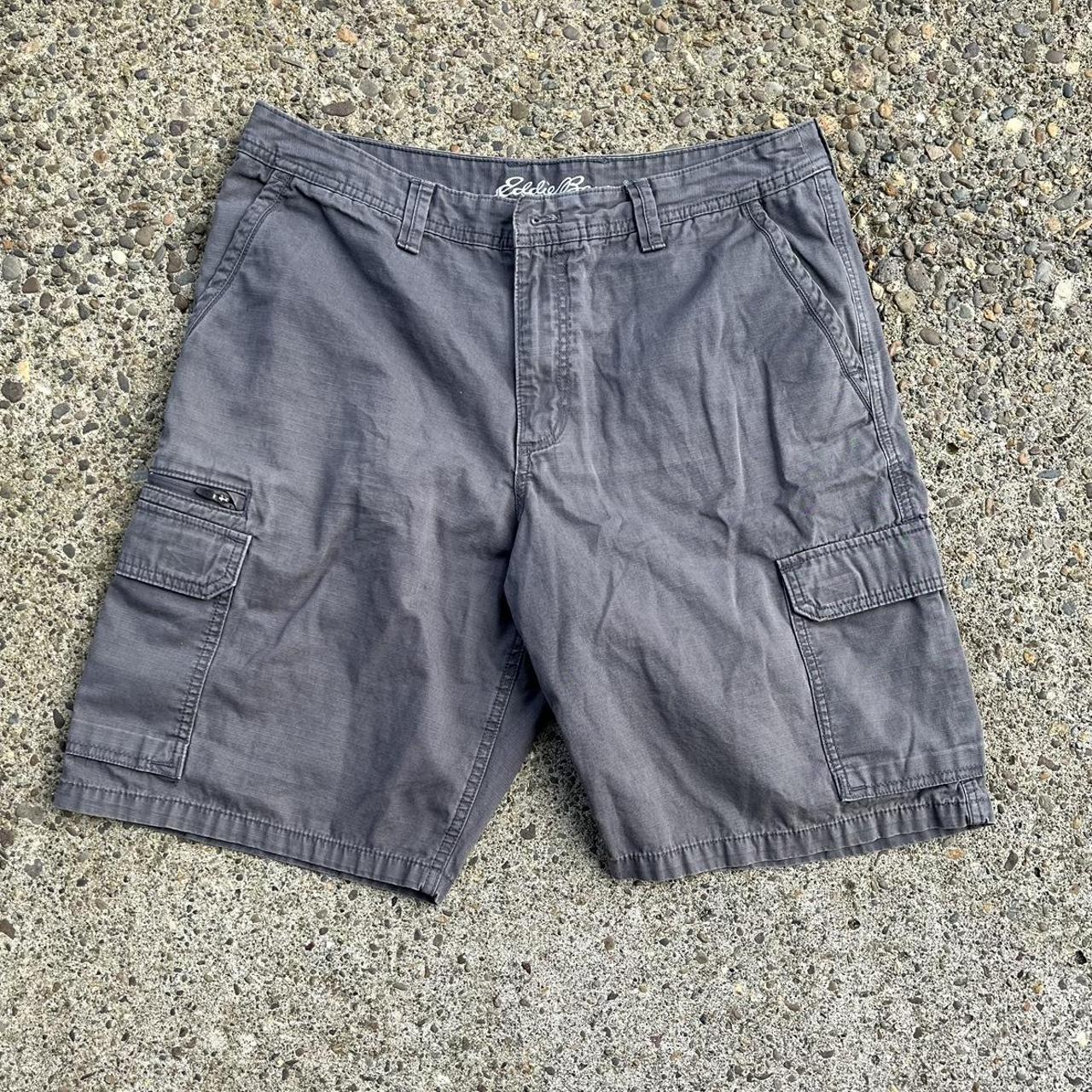 Vintage Eddie Bauer Cargo Shorts | 35 - Any flaws... - Depop