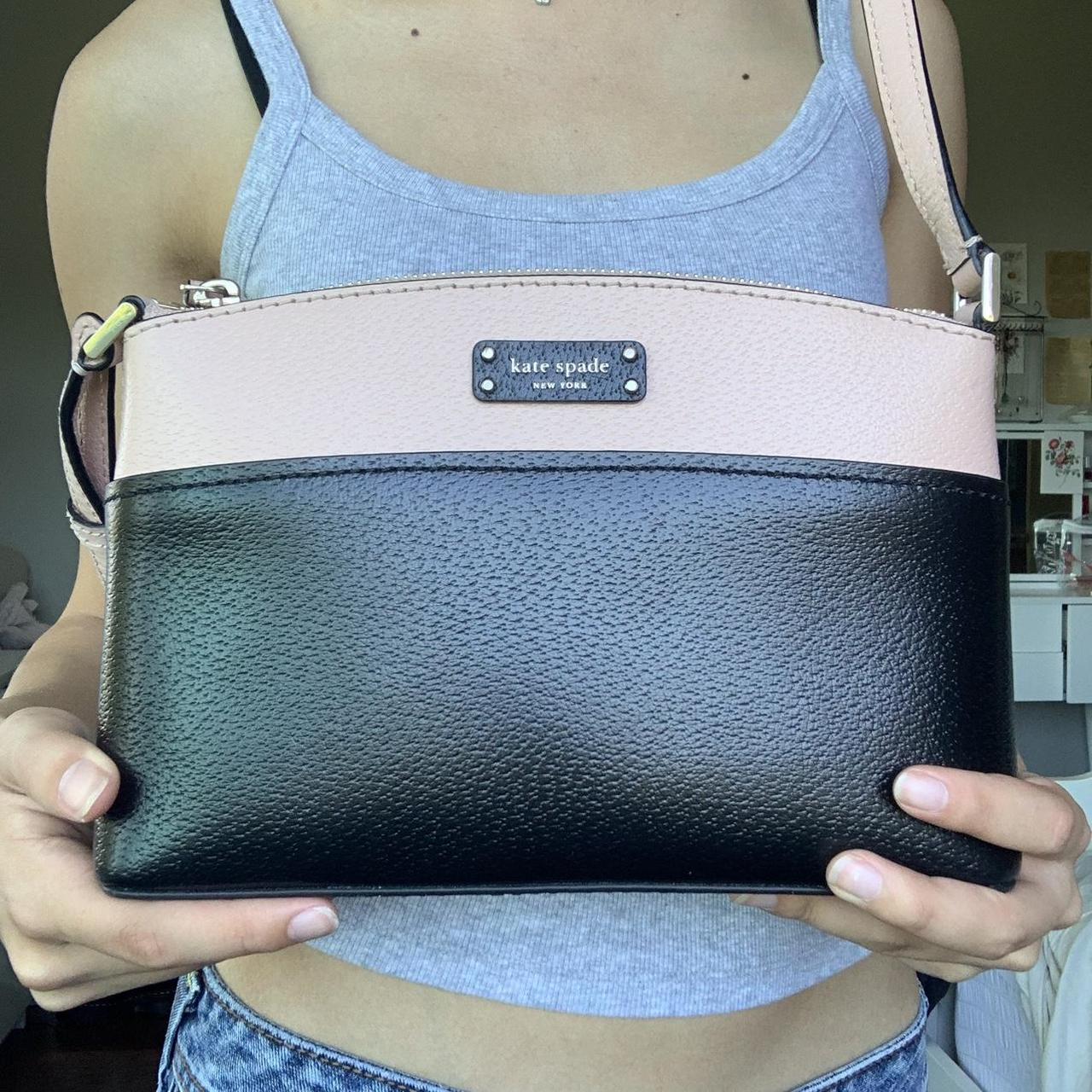 never used kate spade black and pink Depop