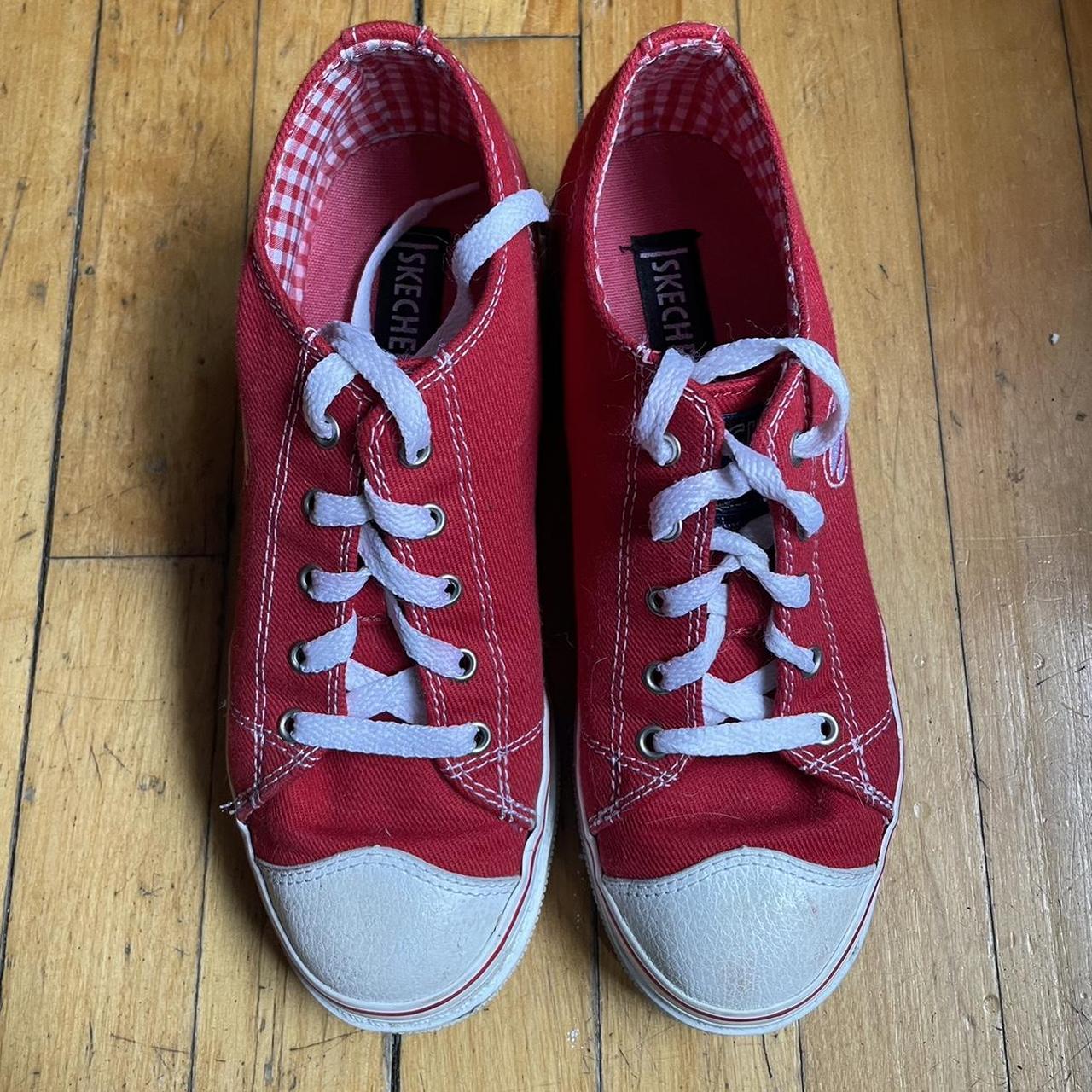 Women's Red Trainers | Depop