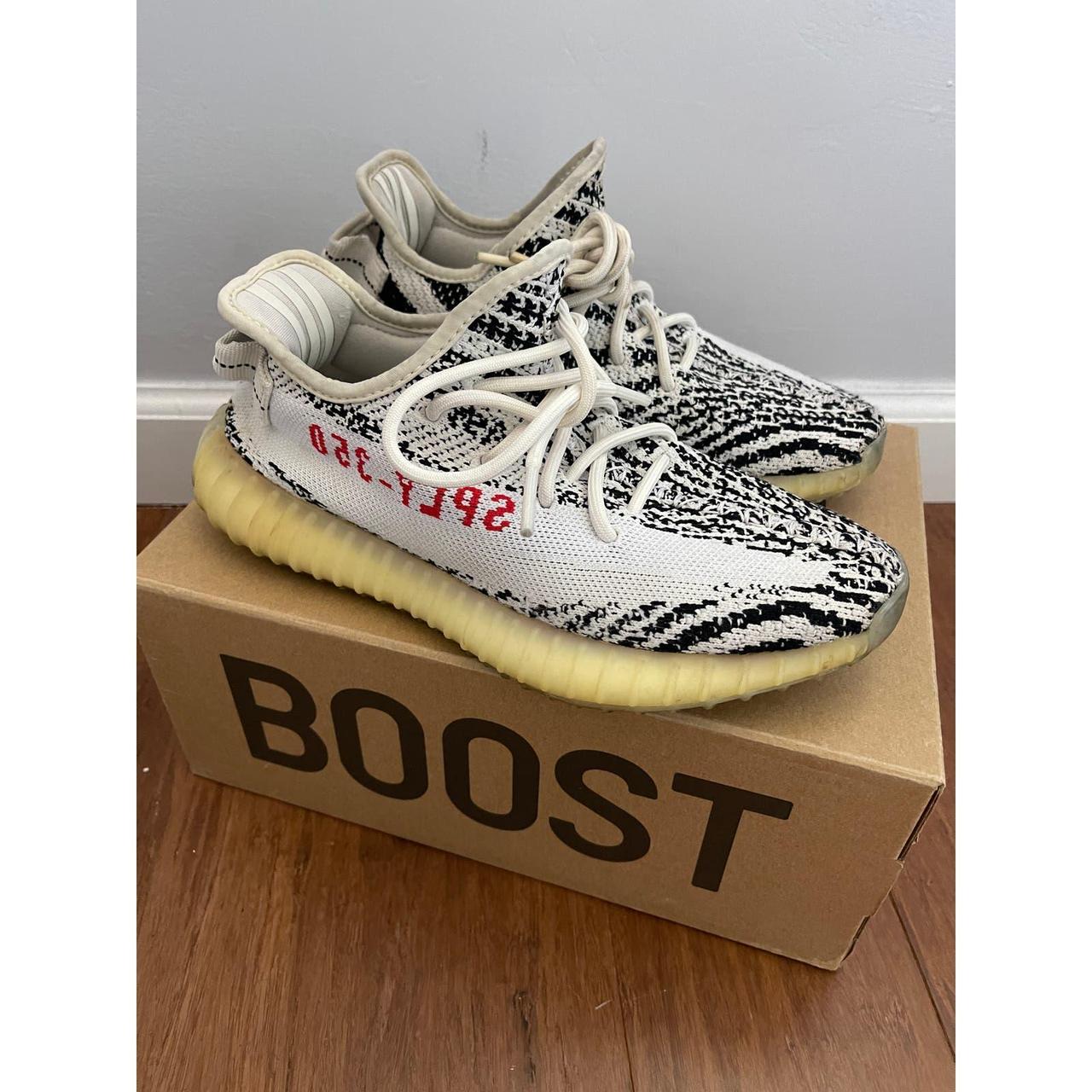 zebra yellow yeezy