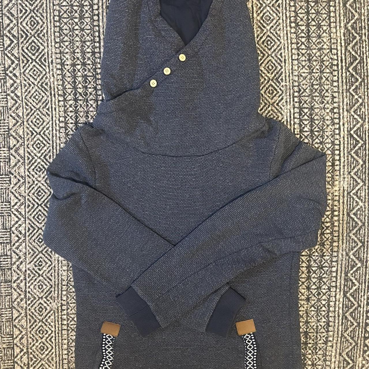 Hooded sweatshirt with pocket detail - Depop