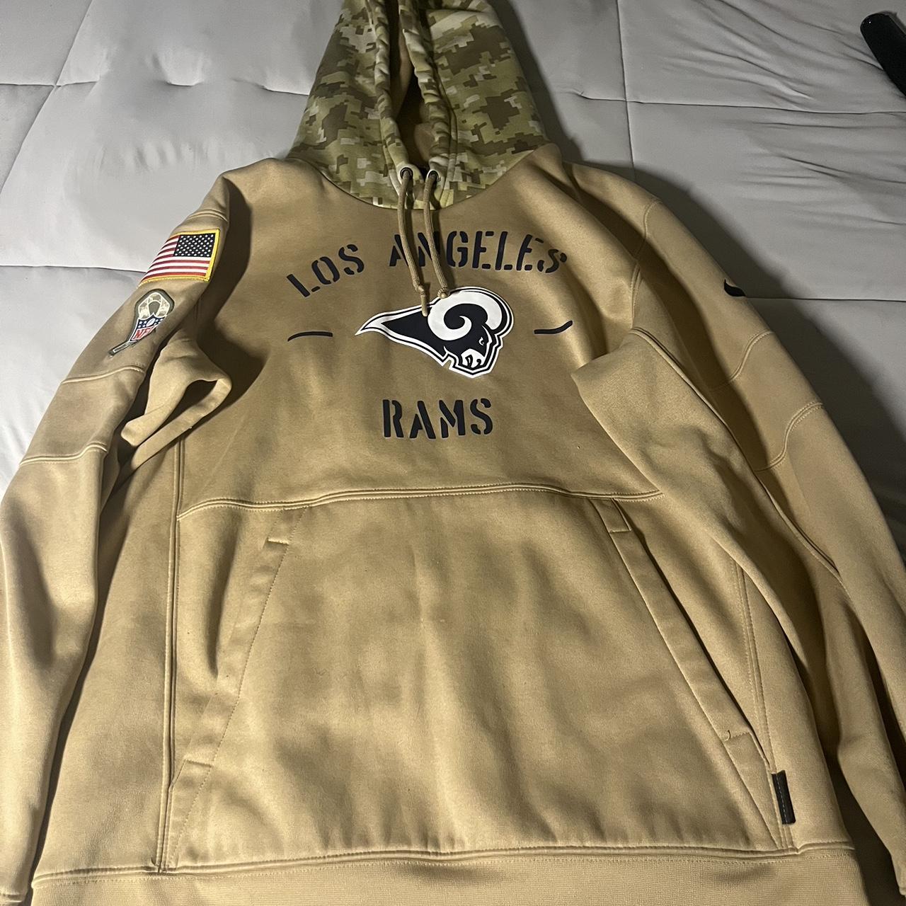 Rams salute cosmopolitan to service hoodie