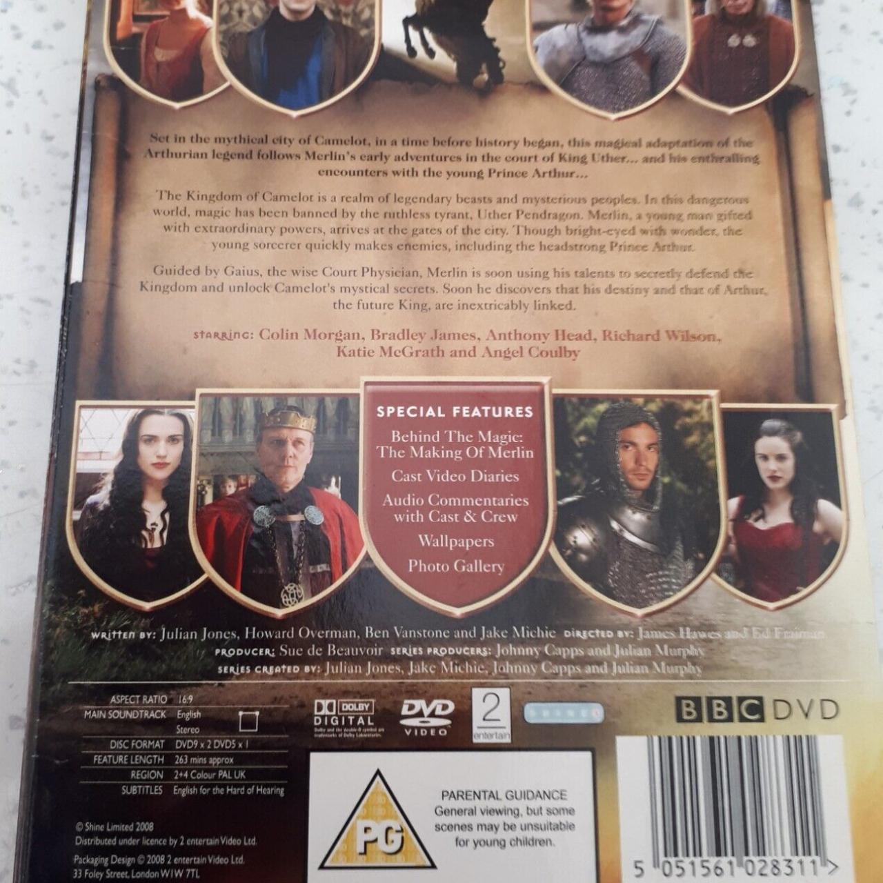 Merlin ~ Complete First Series DVD Volume One... - Depop