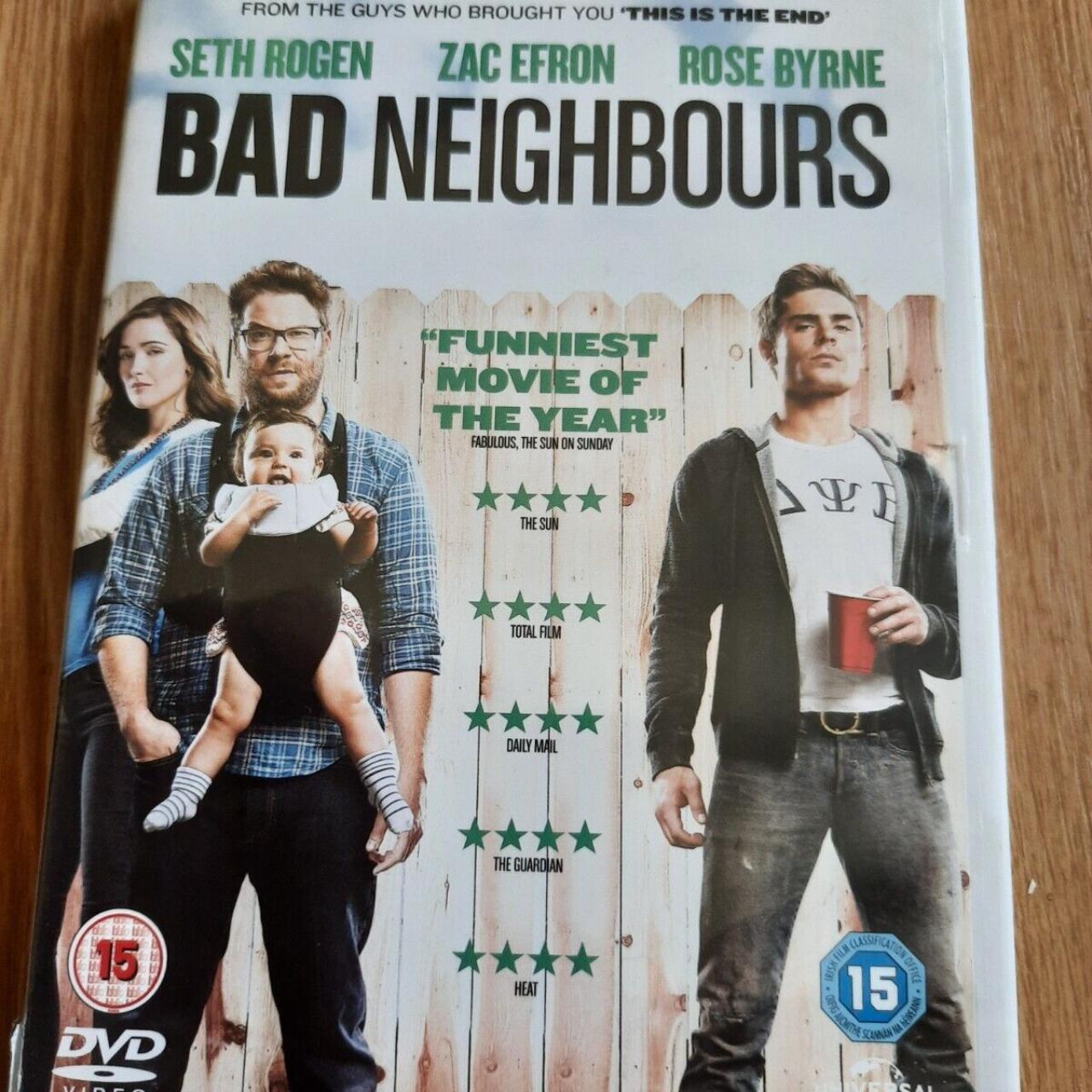 Seth Rogan ~ Zac Effron & Rose Byrne in Bad... - Depop