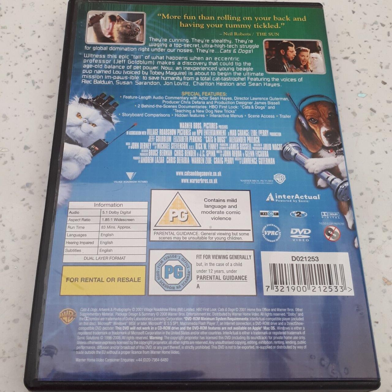 Cats and Dogs ~ DVD Movie - Cats &... - Depop