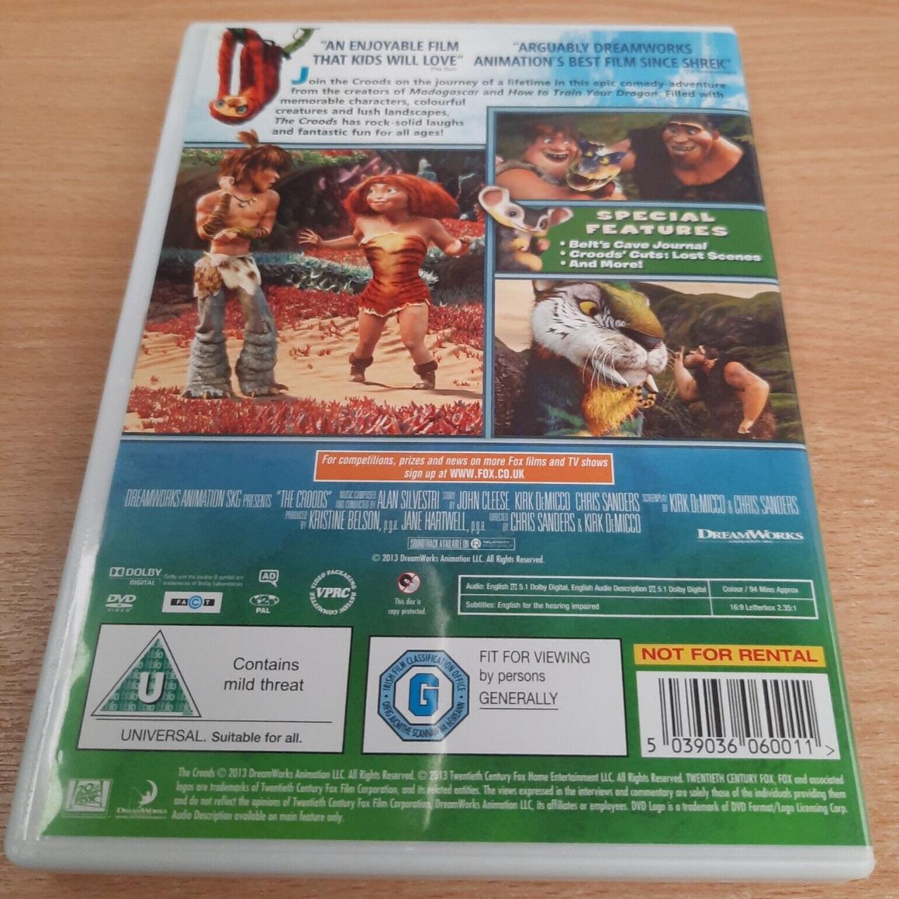 Dreamworks ~ The Croods ~ DVD DVD Movie... - Depop