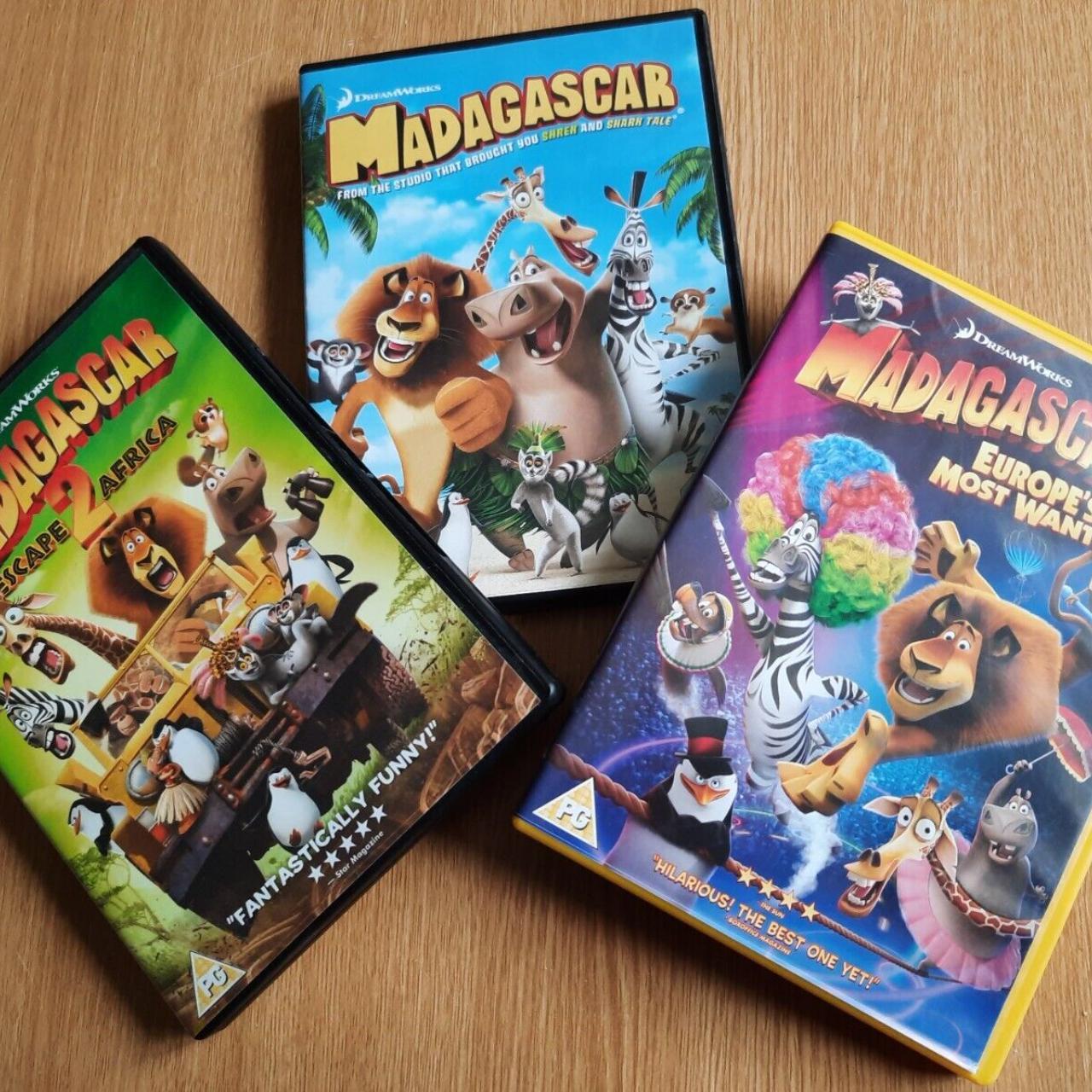 Madagascar 1, 2 &3 ~ DVD ~ 3 Movies 3 DVD's The... - Depop