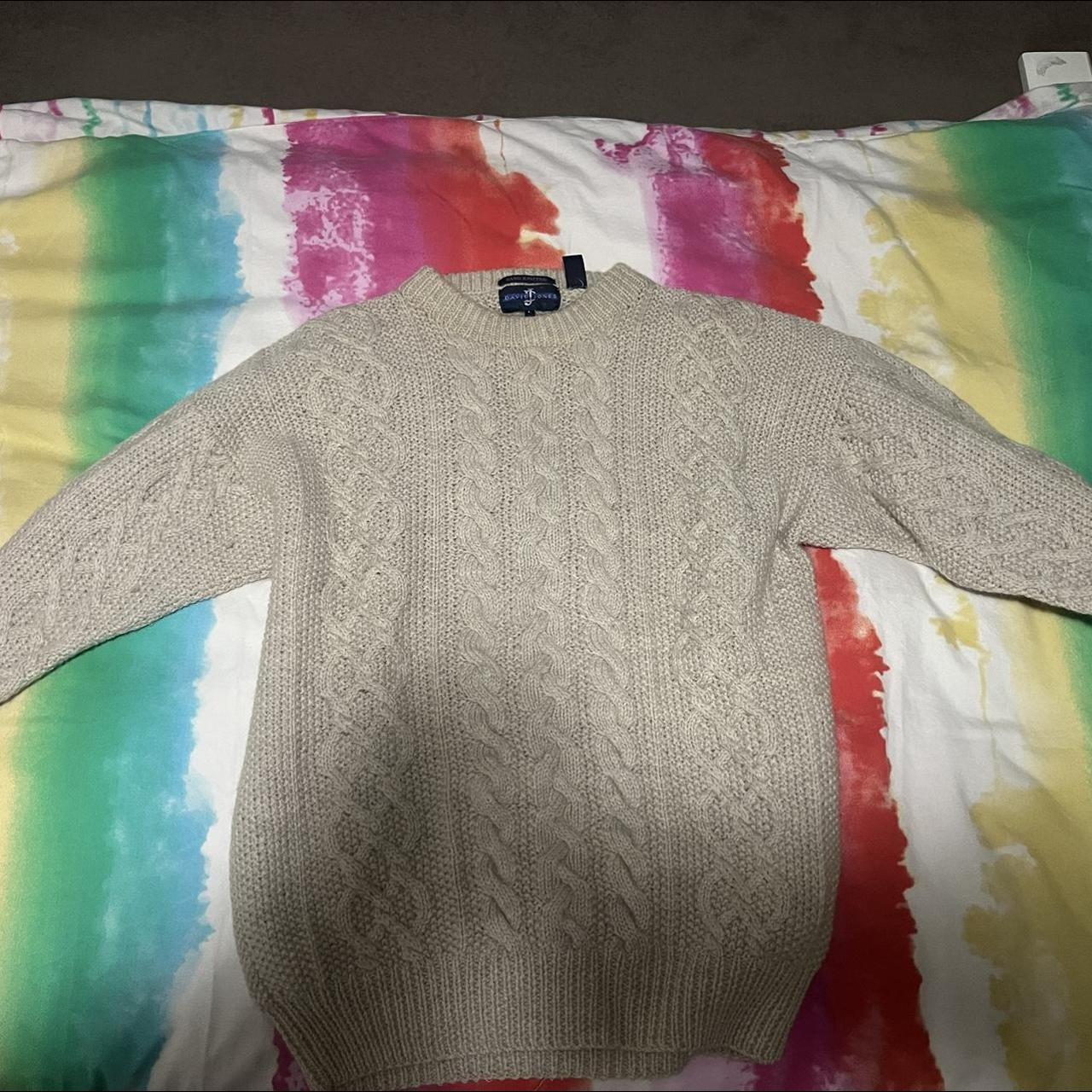 David Jones hand cable knitted sweater. Perfect... Depop