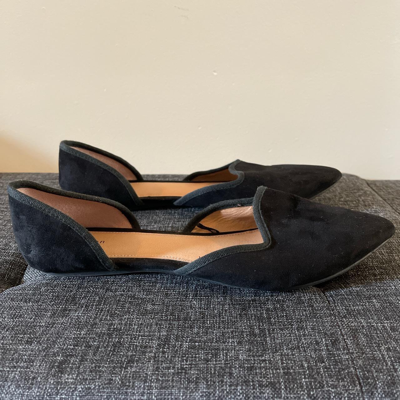 Womens black flats size hot sale 9