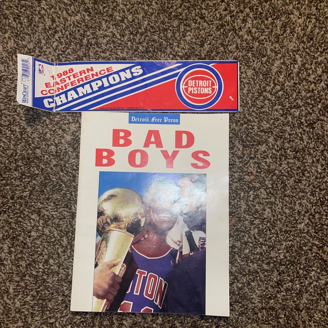 1988 Vintage Detroit Pistons Championship Magazine... Depop