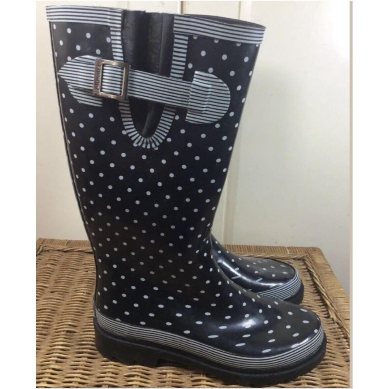 Chooka polka 2024 dot rain boots