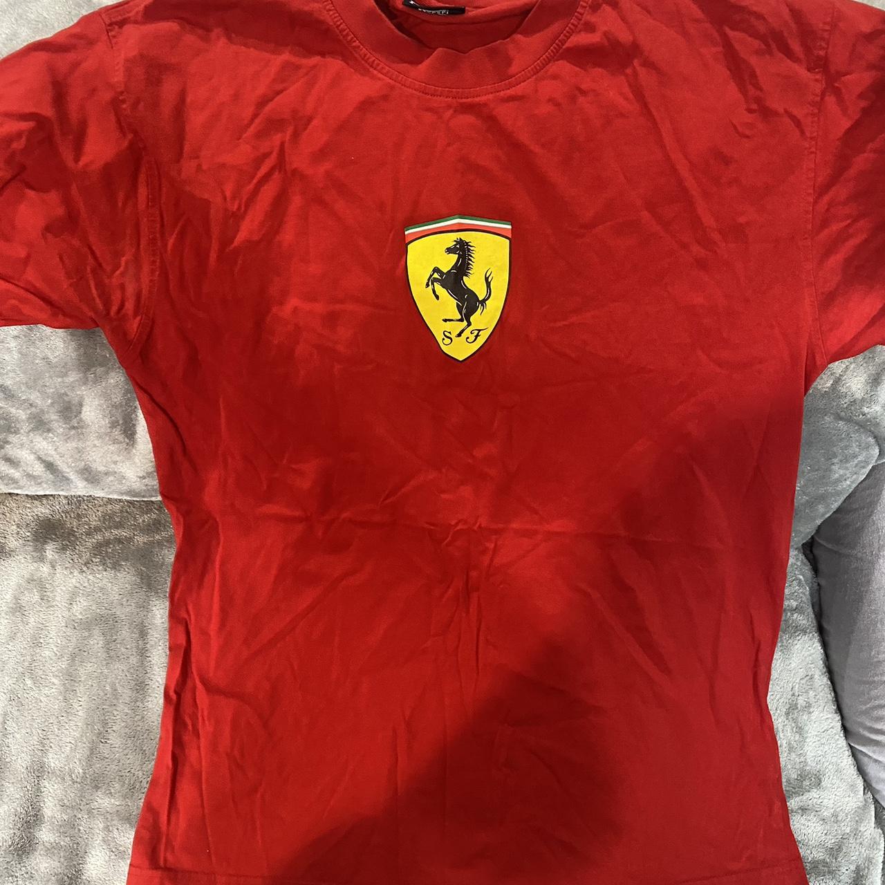 Ferrari Men's Red T-shirt