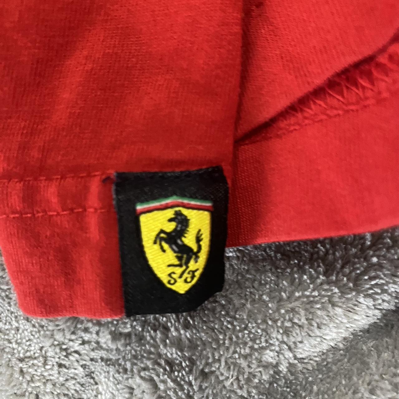 Ferrari Men's Red T-shirt (4)