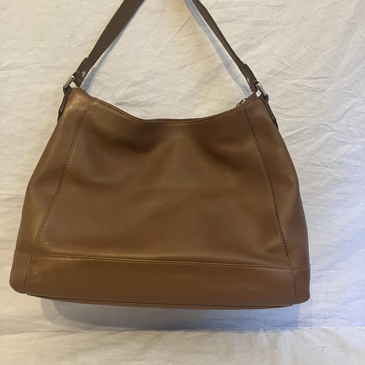 COACH CHARLIE LEATHER HOBO good F29881