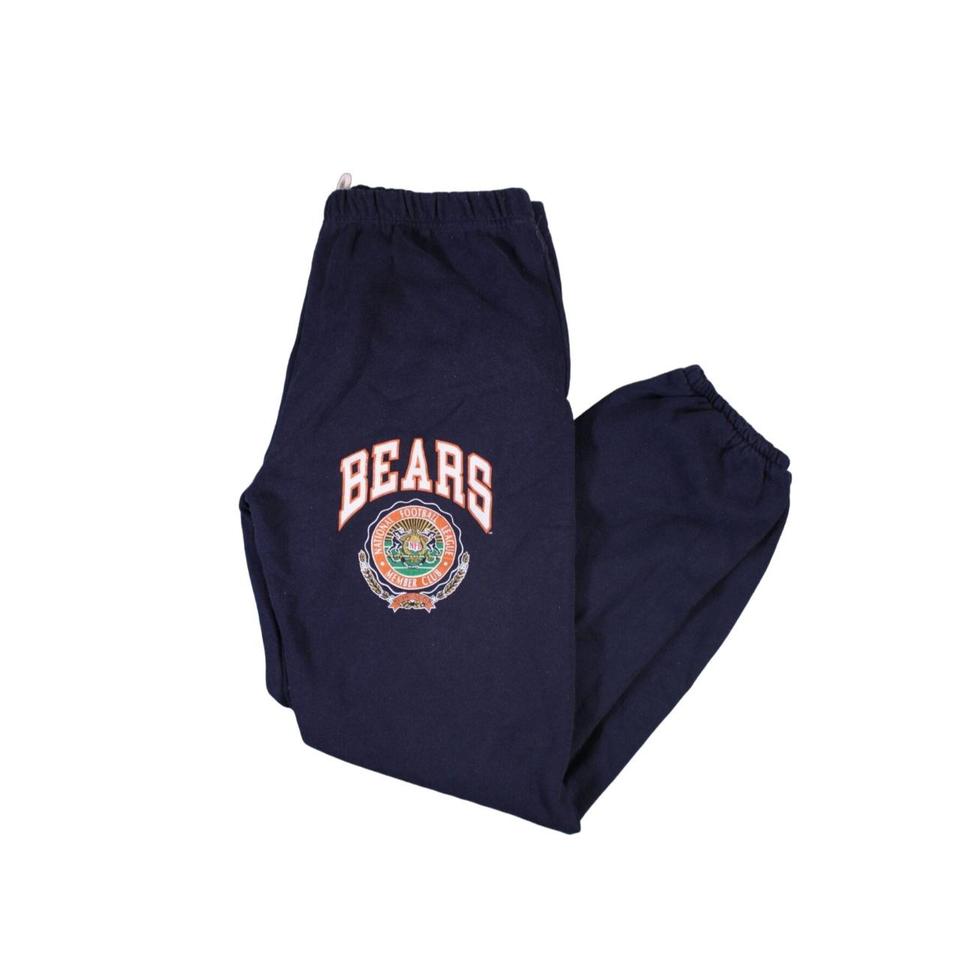 ZUBAZ Y2K BAGGY SWEATS SIZE LARGE CHICAGO BEARS LOGO - Depop