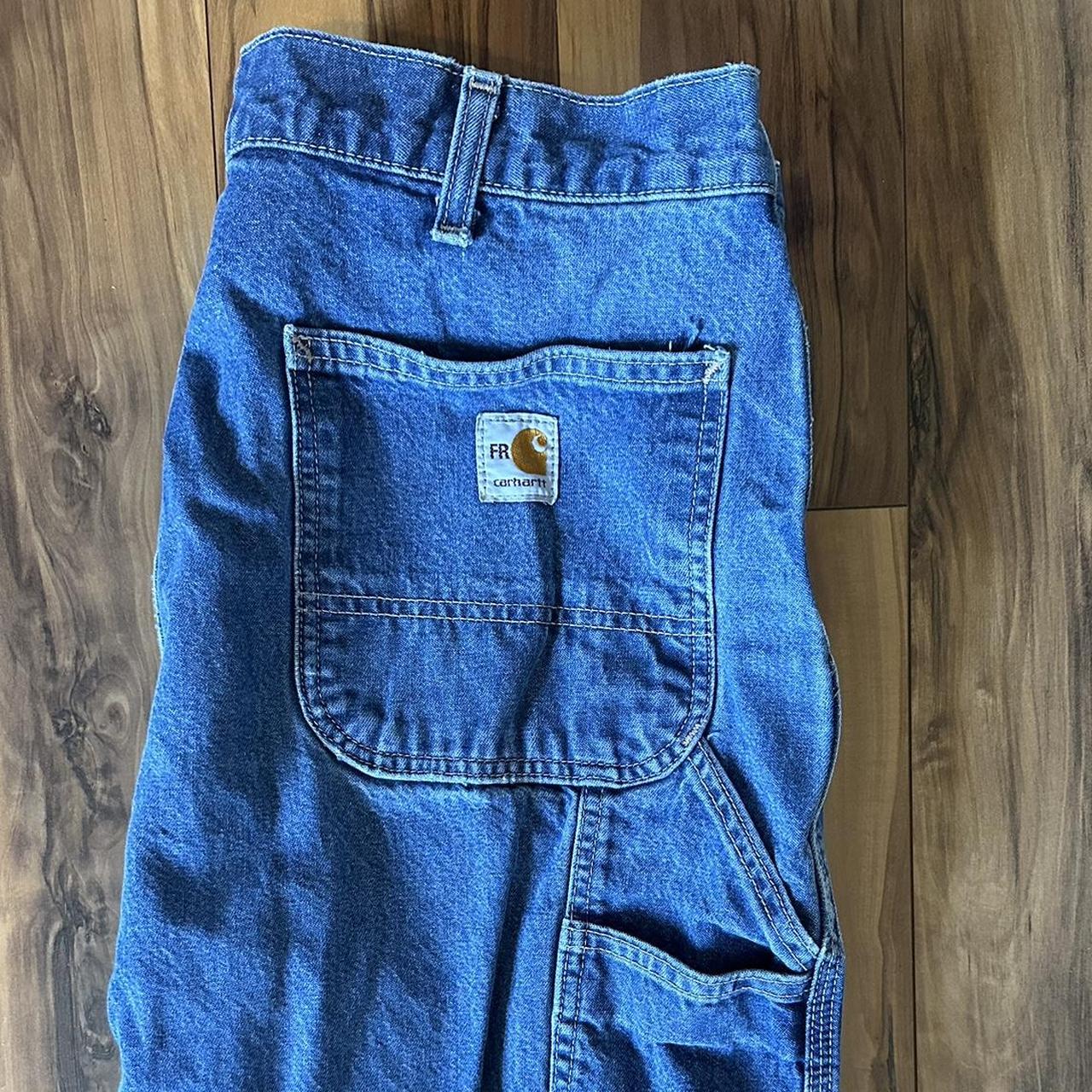 Carhartt FR (Fire Resistant) Utility Jeans/pants... - Depop