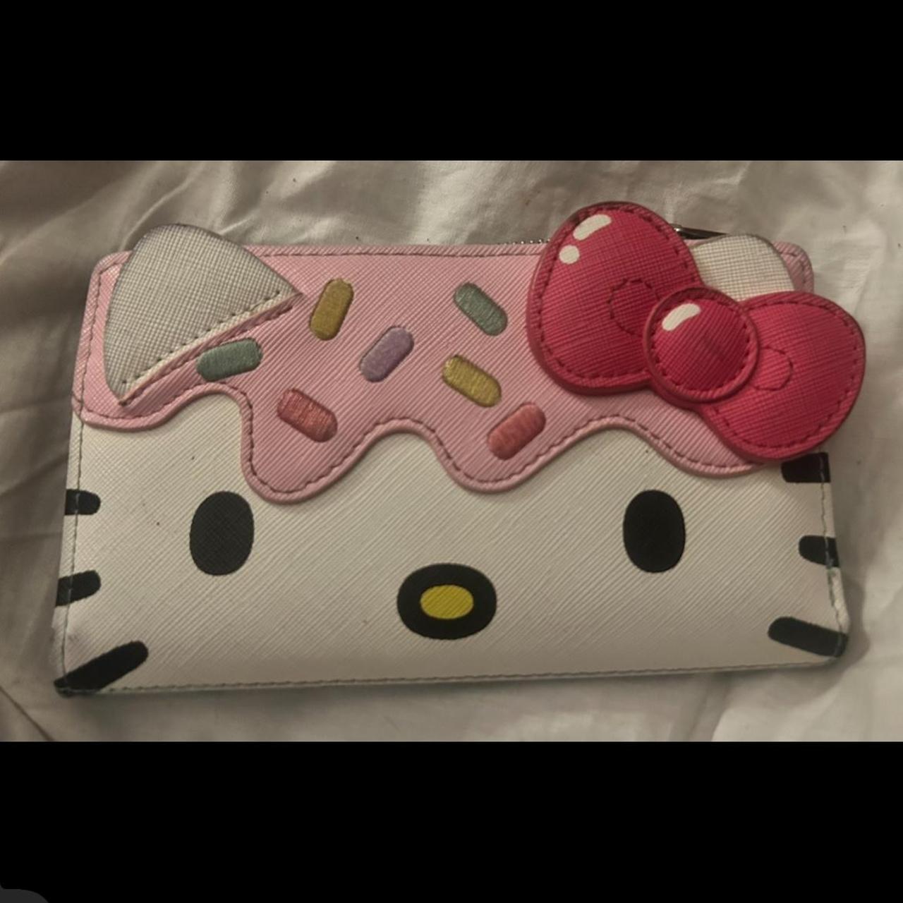 Hello kitty loungefly wallet I got this in 2021 for... - Depop