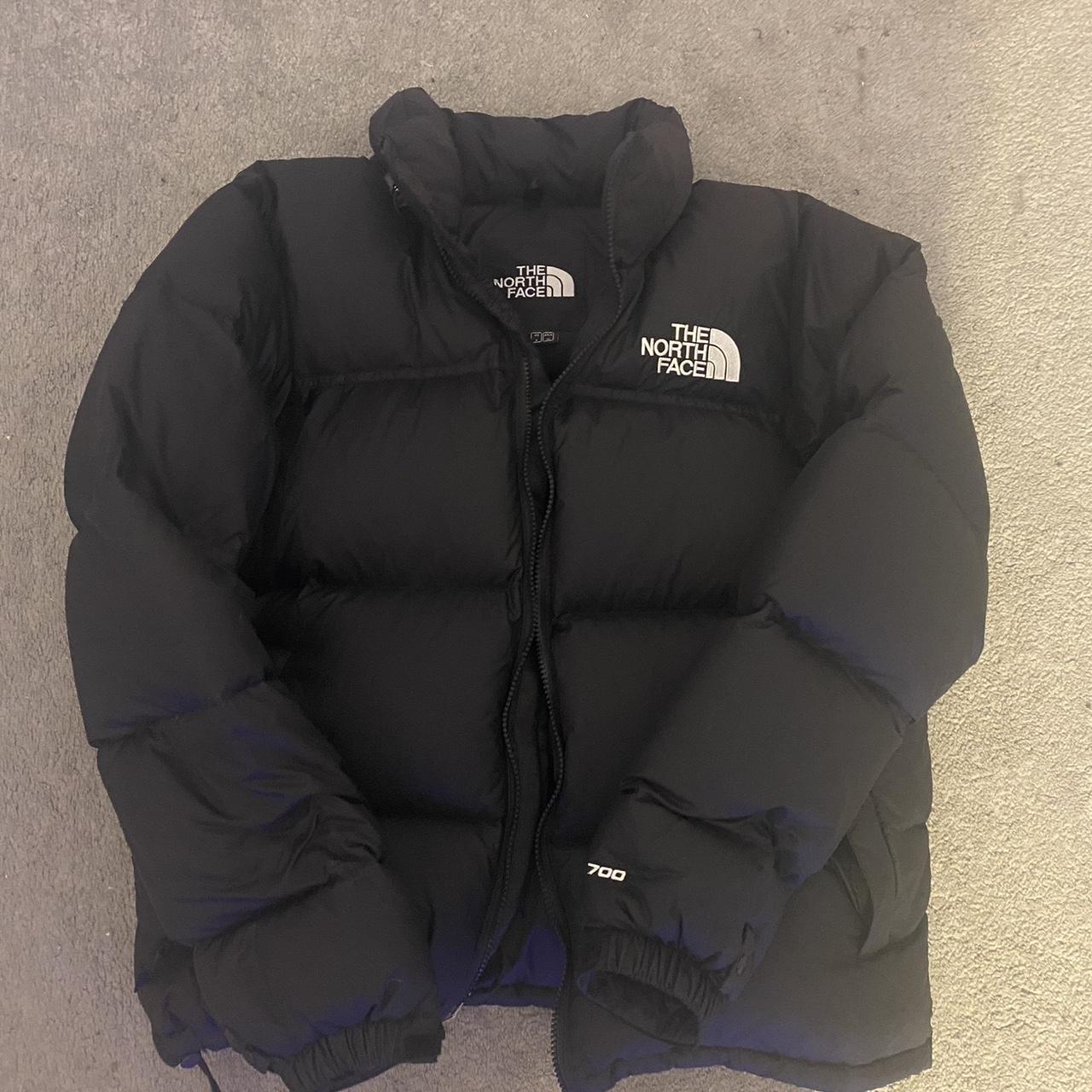 Mens small black north face 700 never worn new just... - Depop