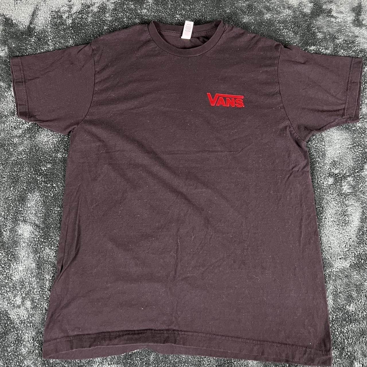 Vans sketch store tape t shirt