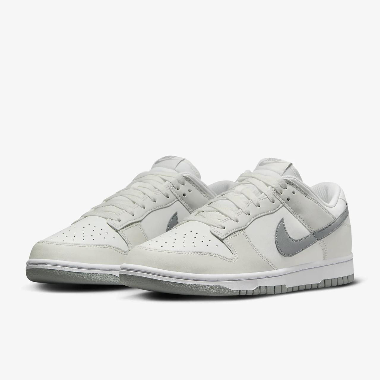 Nike Dunk Low Retro Color: White - Depop