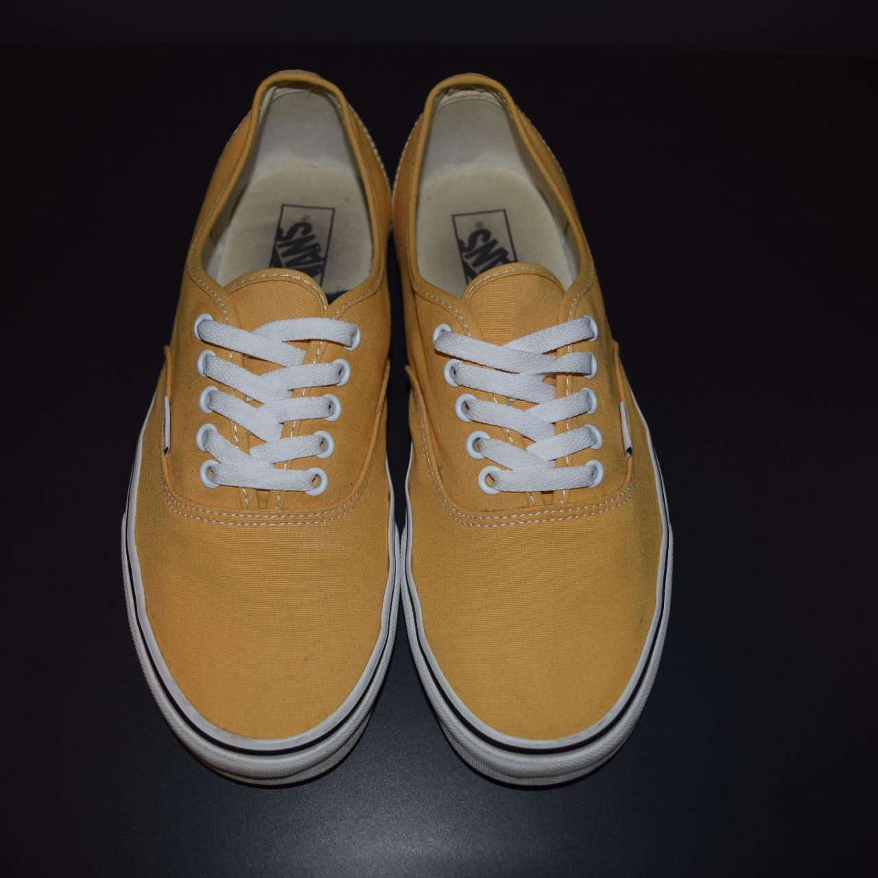 Vans authentic best sale mustard yellow