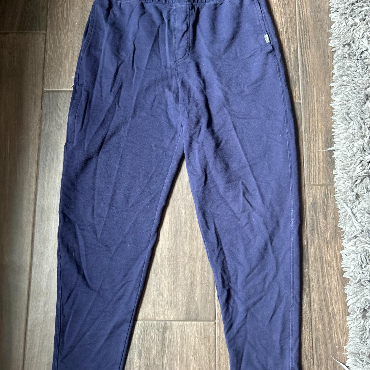 Eddie Bauer Navy Joggers - Depop