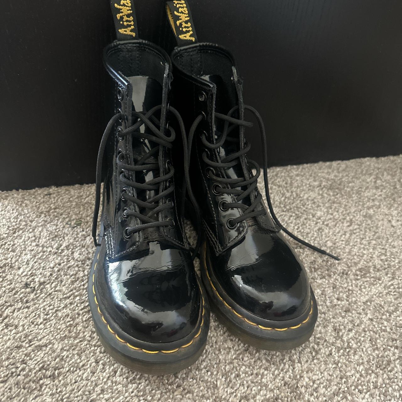 matte black doc martens