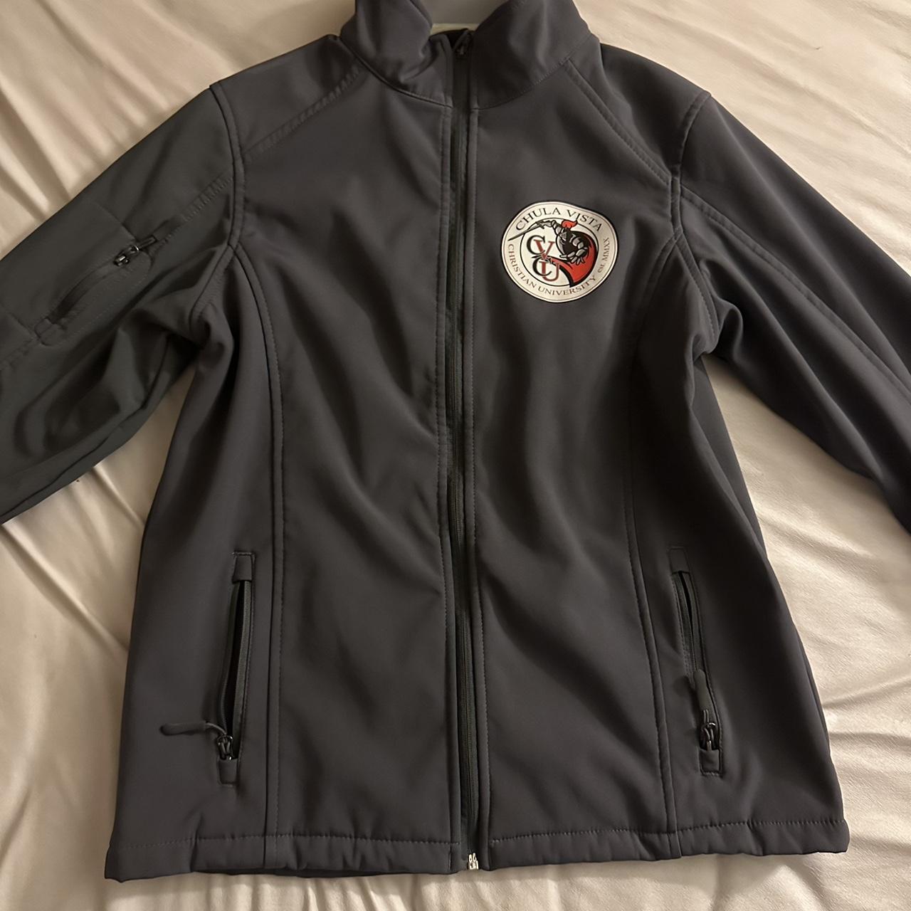 Medium university jacket, worn a few times but like... - Depop