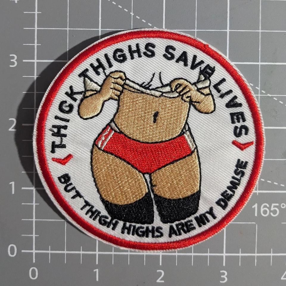 THICK THIGHS SAVES LIVES – Fearless Fabric