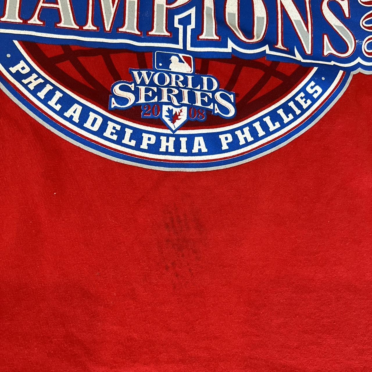 Majestic PHILADELPHIA PHILLIES 2008 WORLD SERIES CHAMPIONS T-shirt