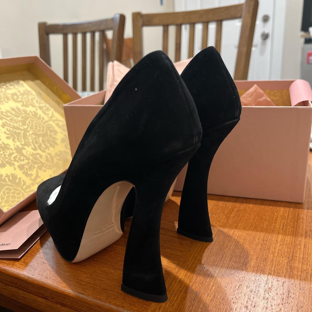 MIU MIU CALZATURE DONNA COLOR BLACK SIZE 37 / US | Depop